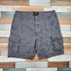 Hurley Intl Heavy Duty Utility Cargo Shorts Mens Tactical Hiking Sz 38
